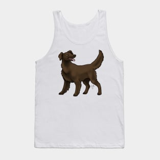 Dog - Flat-Coated Retrievers - Liver Tank Top